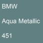 Preview: BMW, Aqua Metallic, 451.